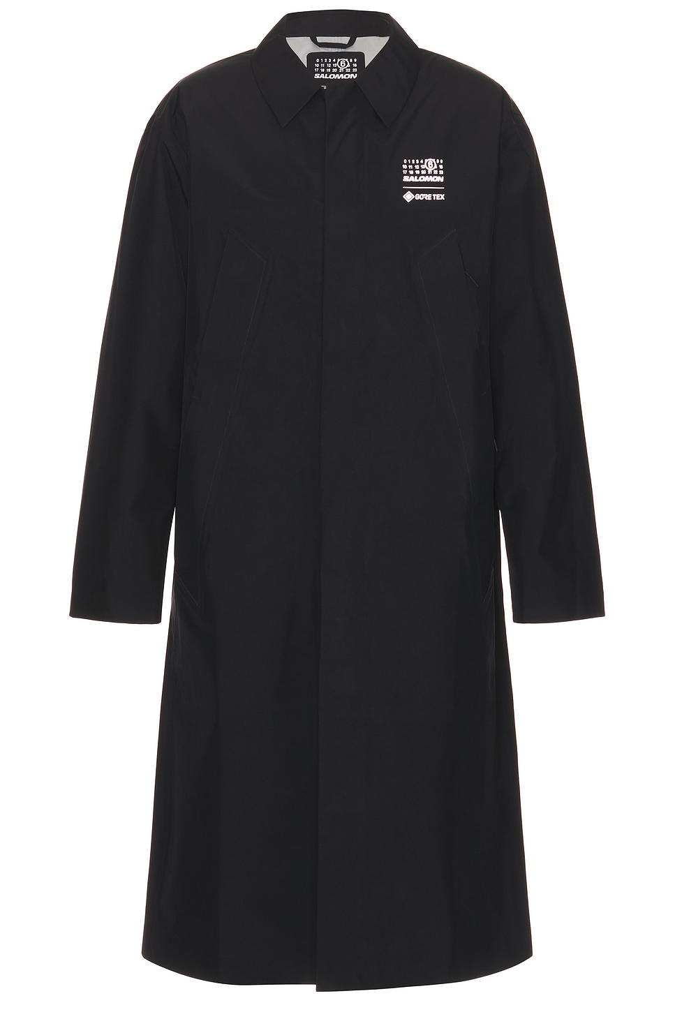 x Salomon Trench Coat in Black