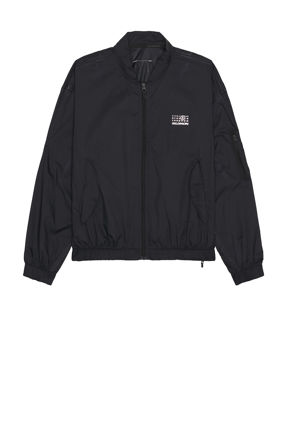 Image 1 of MM6 Maison Margiela Bomber Jacket in Deep Black