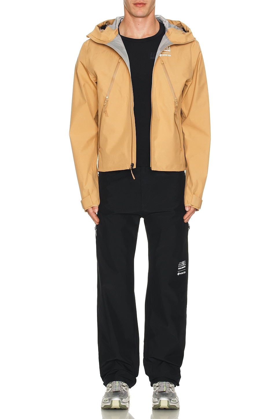 Image 1 of MM6 Maison Margiela x Salomon Sports Jacket in Iced Coffee