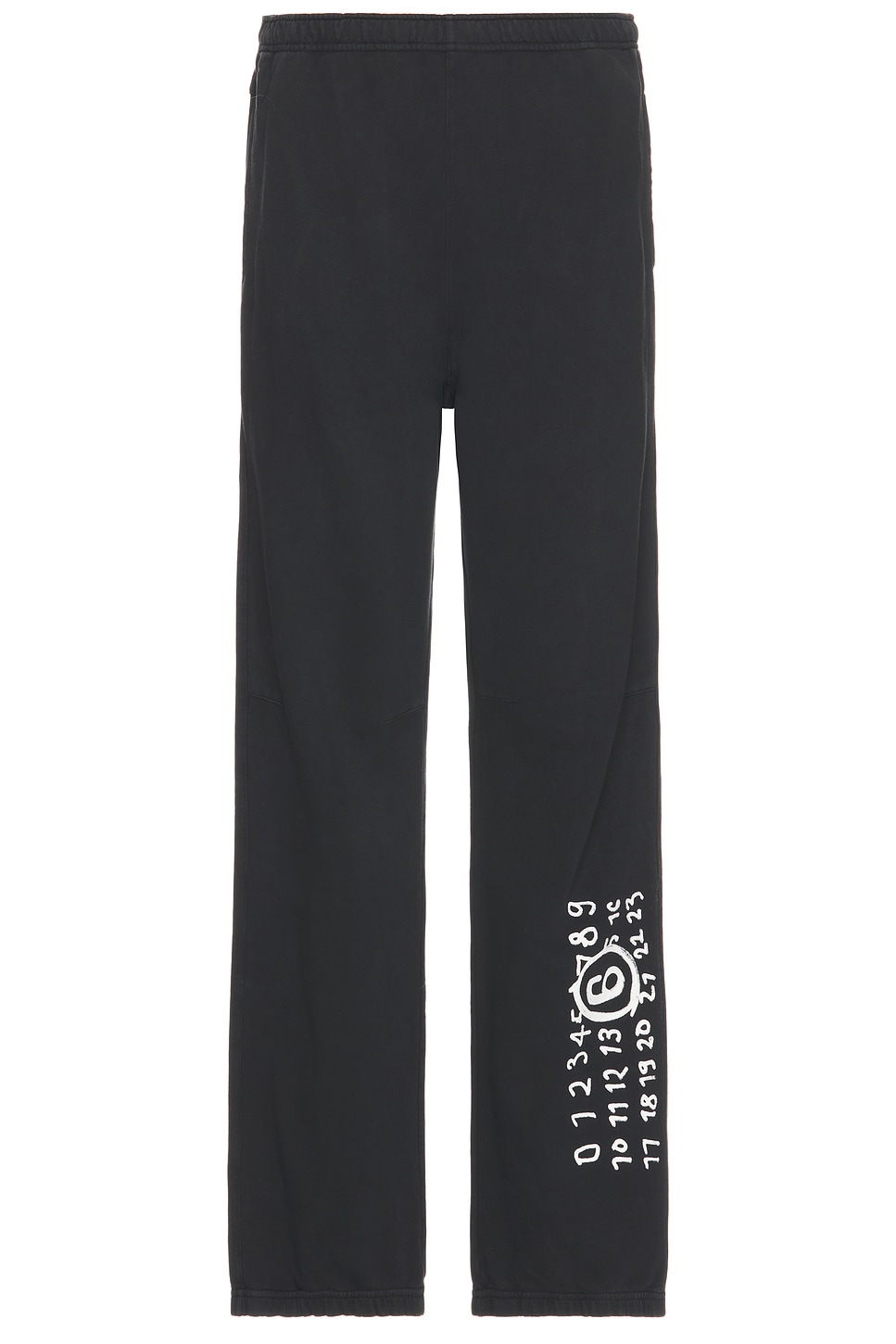 Shop Mm6 Maison Margiela Pants In Black