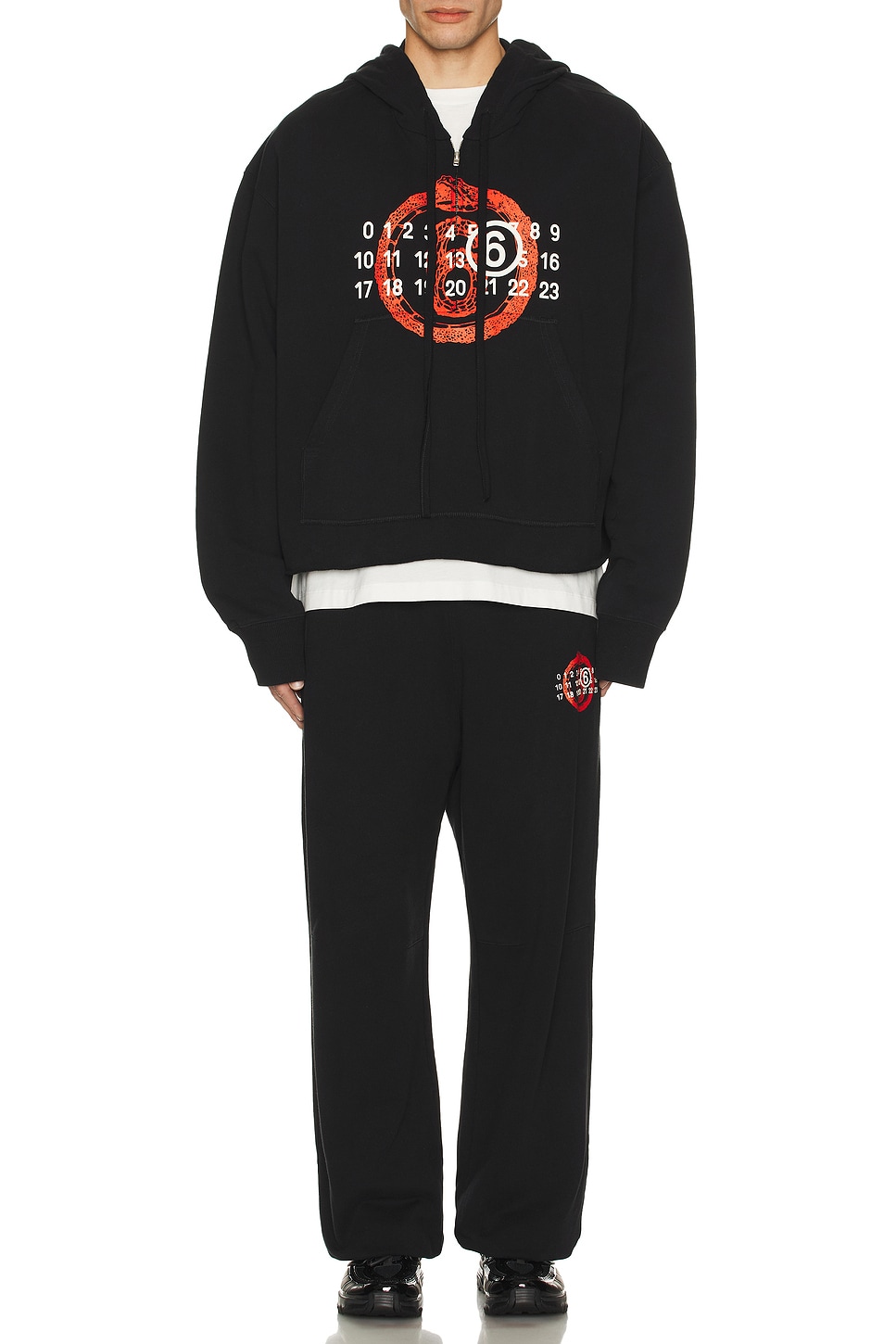 Image 1 of MM6 Maison Margiela Sweatpants in Black