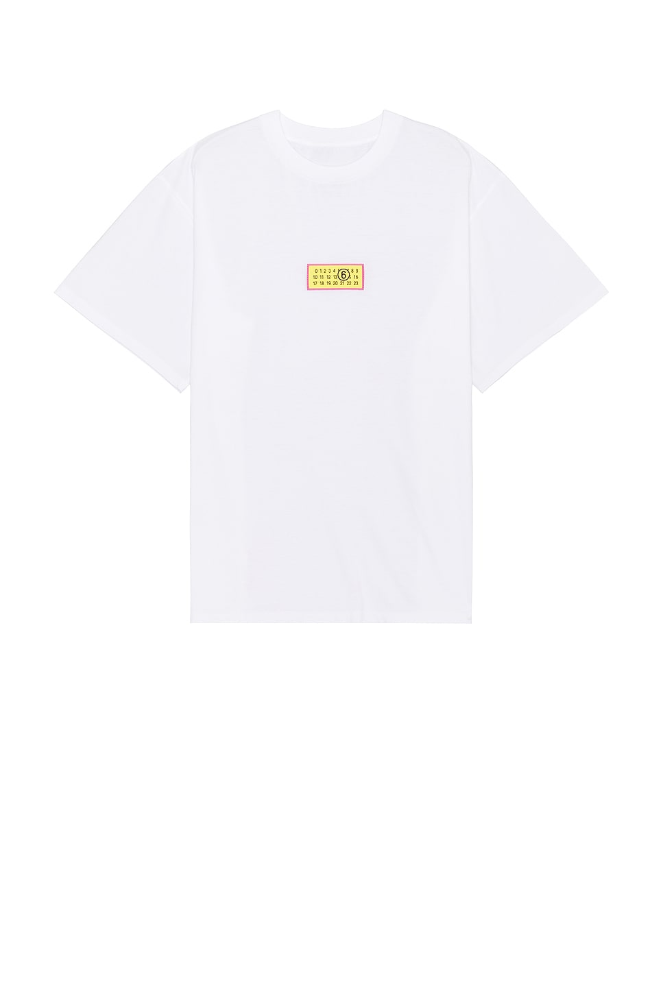 Image 1 of MM6 Maison Margiela T-Shirt in Optic White