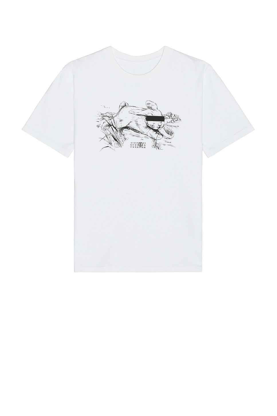 Image 1 of MM6 Maison Margiela T-Shirt in White
