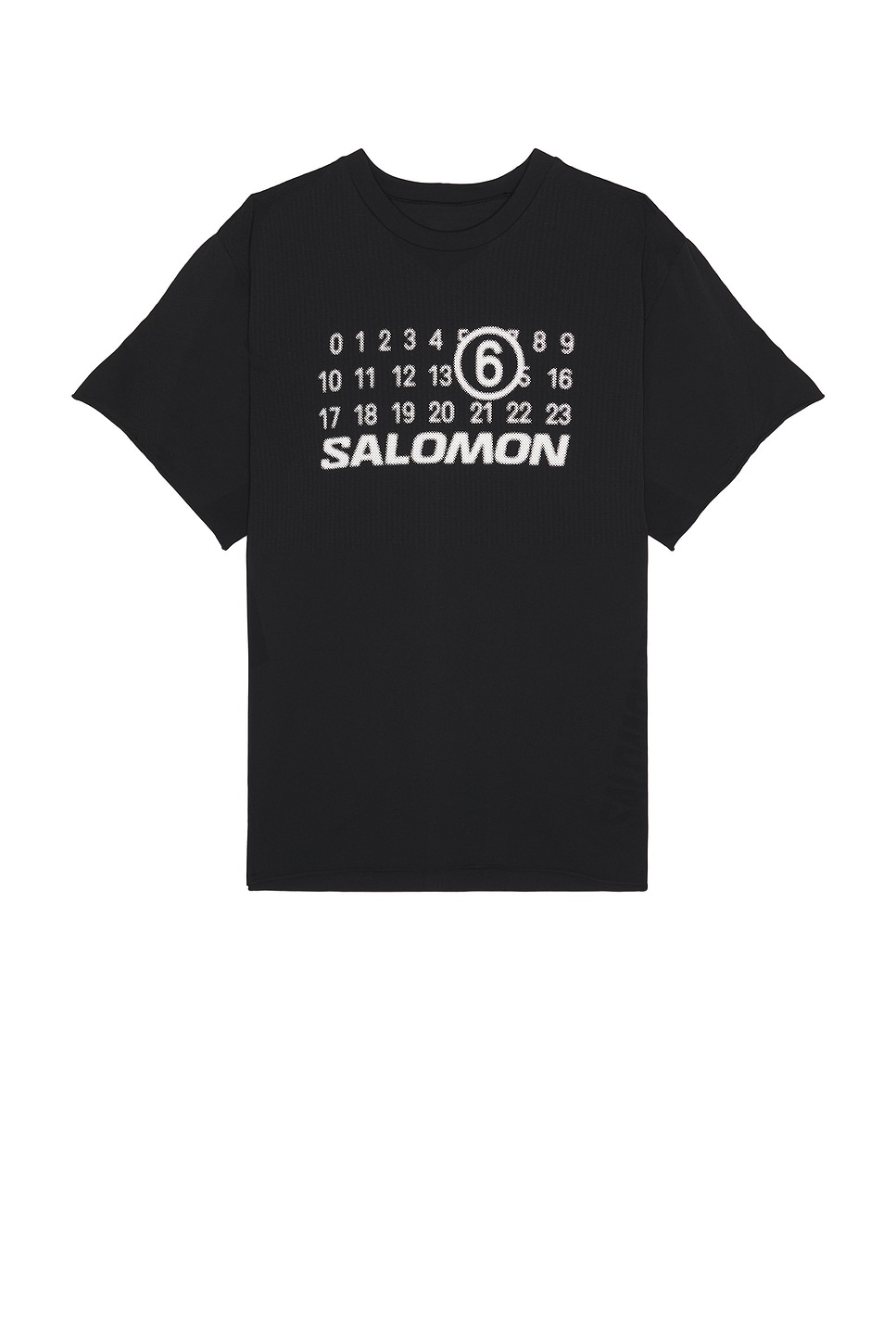 Image 1 of MM6 Maison Margiela x Salomon T-Shirt in Deep Black