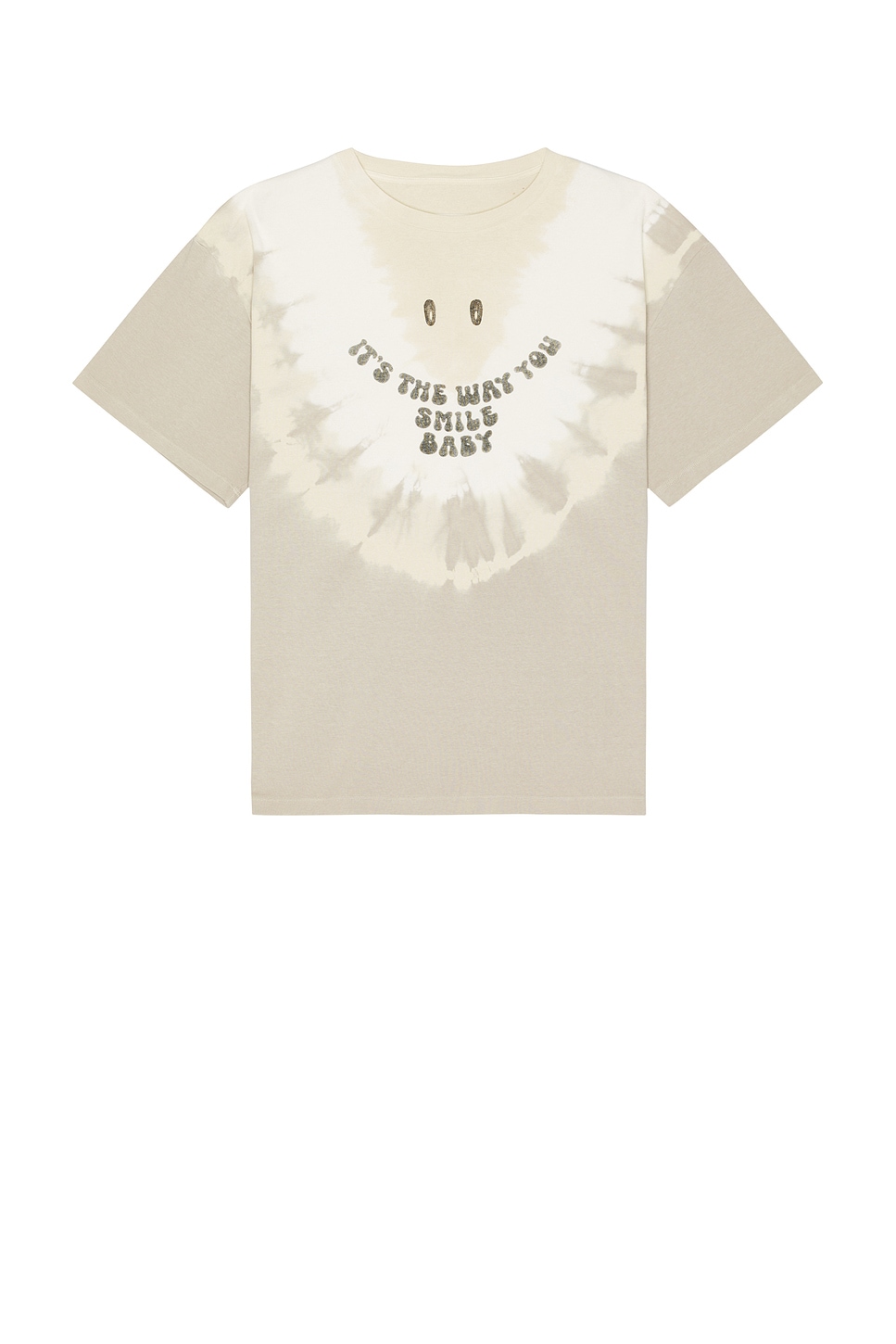 Smile Tee in Grey
