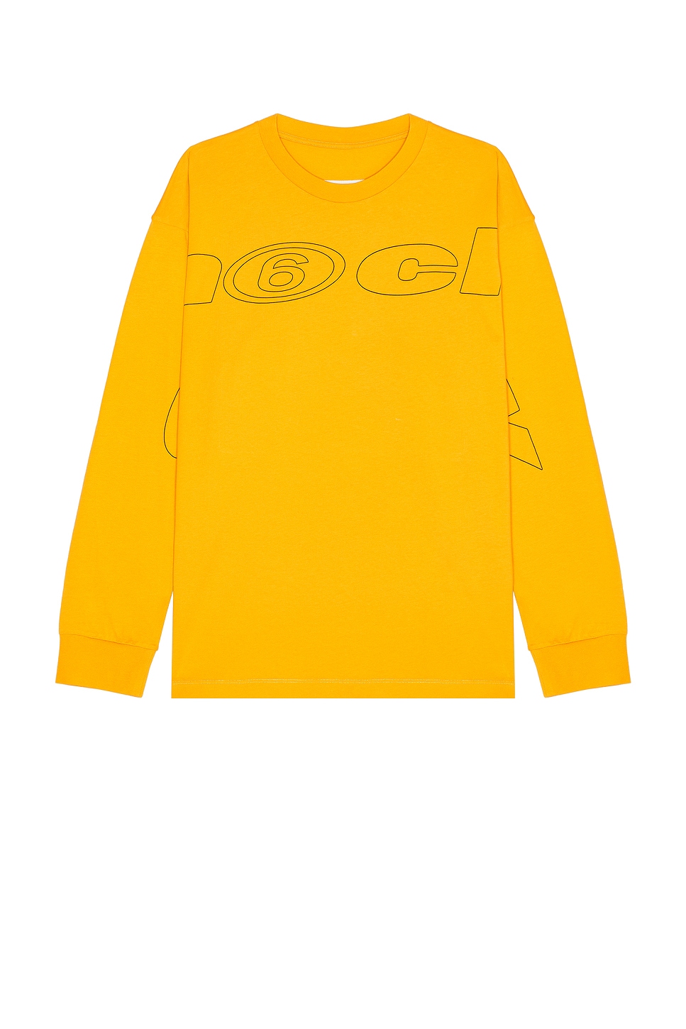Long Sleeve Top in Mustard