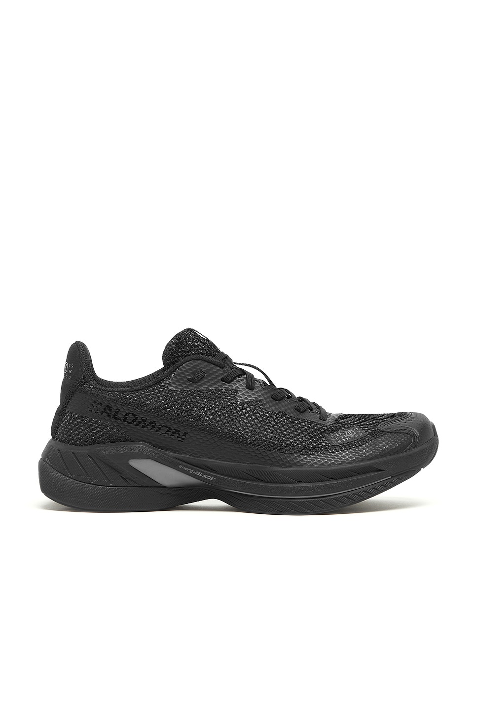 Image 1 of MM6 Maison Margiela x Salomon Spectur 2 Sneakers in Black, Pewter, & Silver