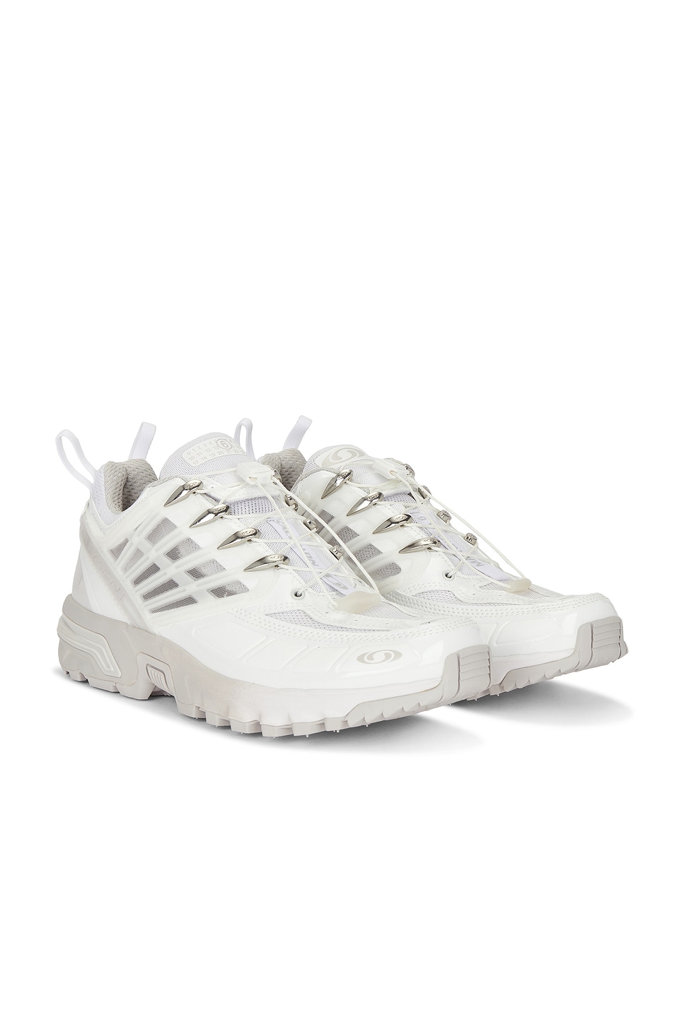 Image 1 of MM6 Maison Margiela x Salomon ACS PRO in White & Lunar Rock