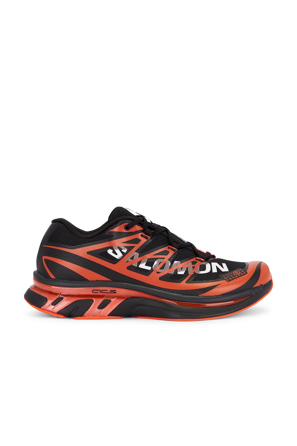 Image 1 of MM6 Maison Margiela x Salomon XT in Black, Cherry Tomato, & White