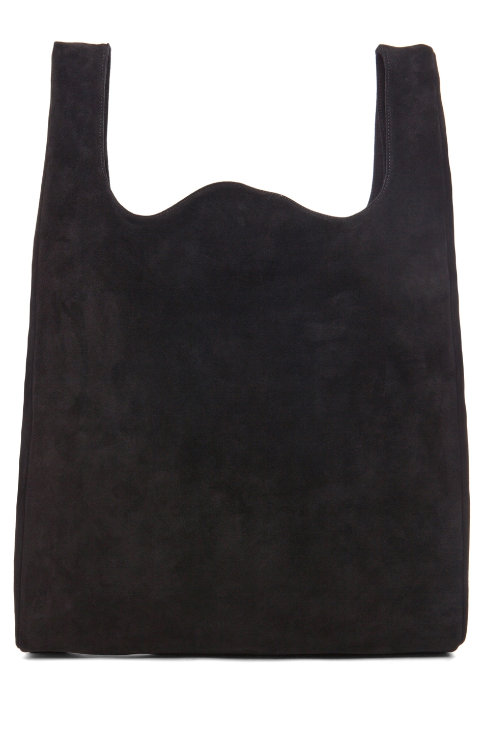 Image 1 of MM6 Maison Margiela Leather Hand Bag in Black