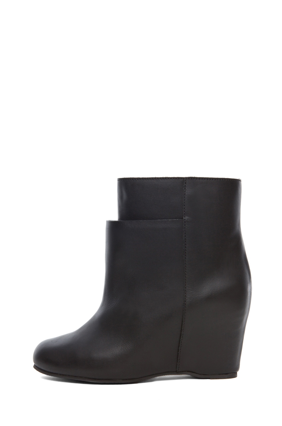 Image 1 of MM6 Maison Margiela Wedge Bootie in Black