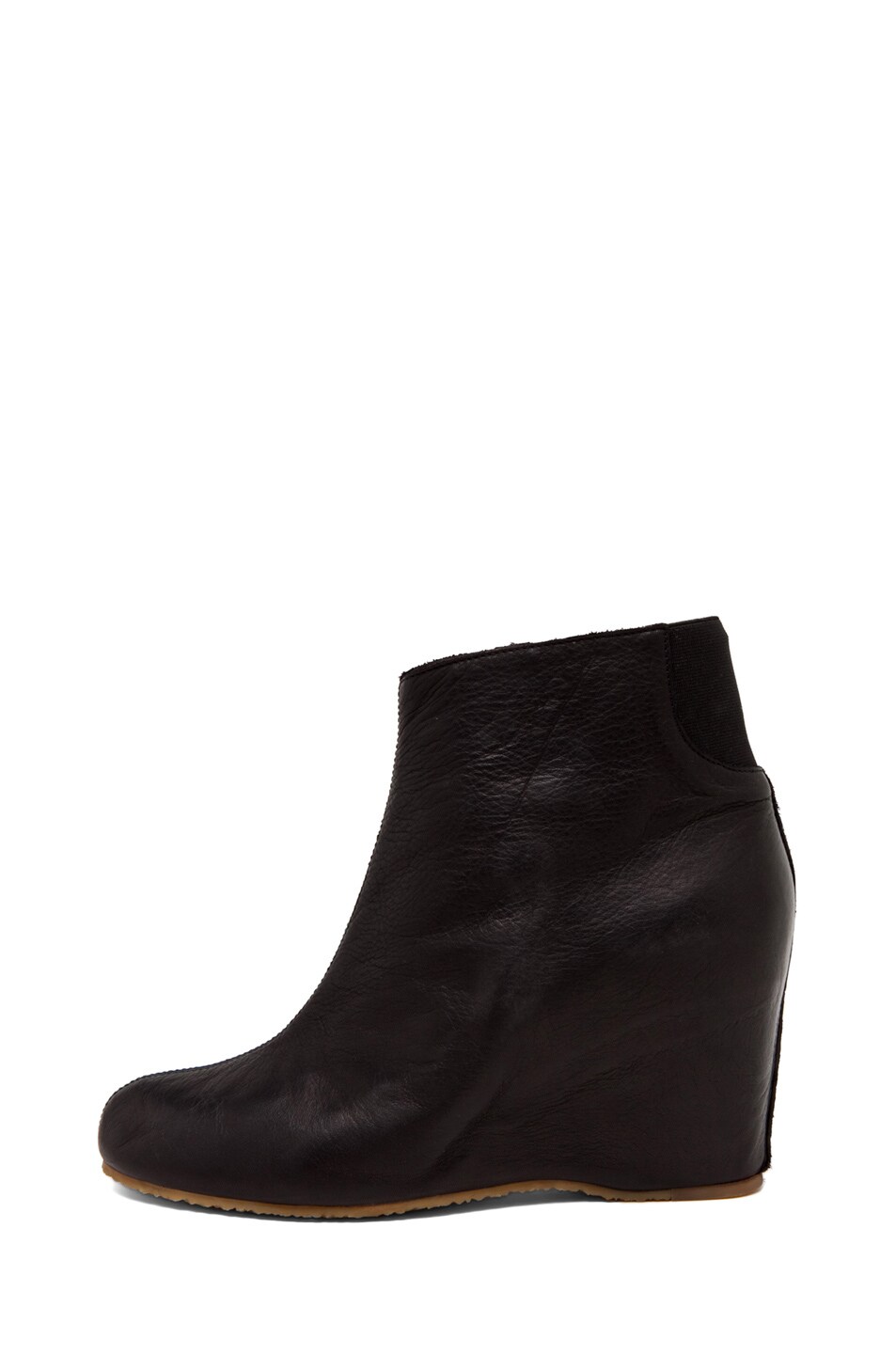 Image 1 of MM6 Maison Margiela Wedge Bootie in Black