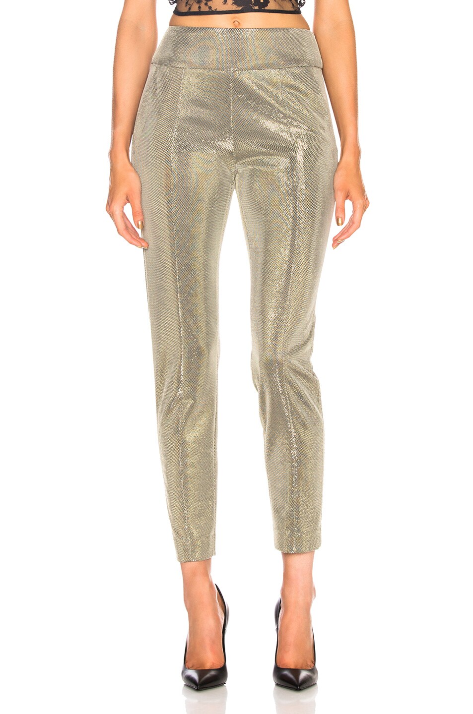 Image 1 of Michelle Mason Trouser Pant in Platinum