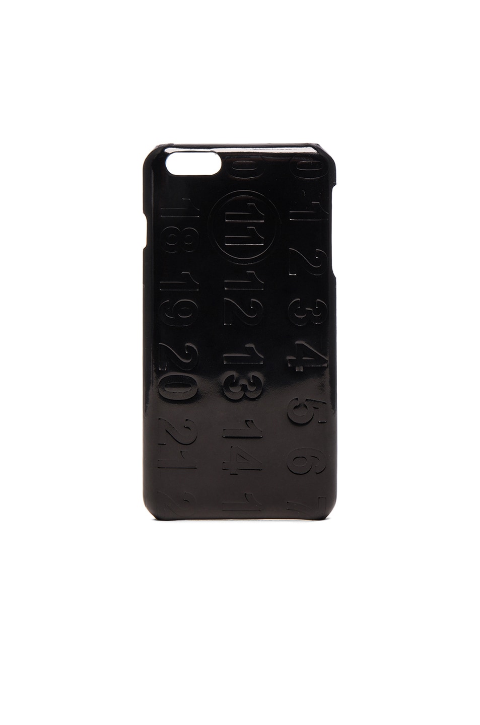 Image 1 of Maison Margiela iPhone 6 Plus Case in Black