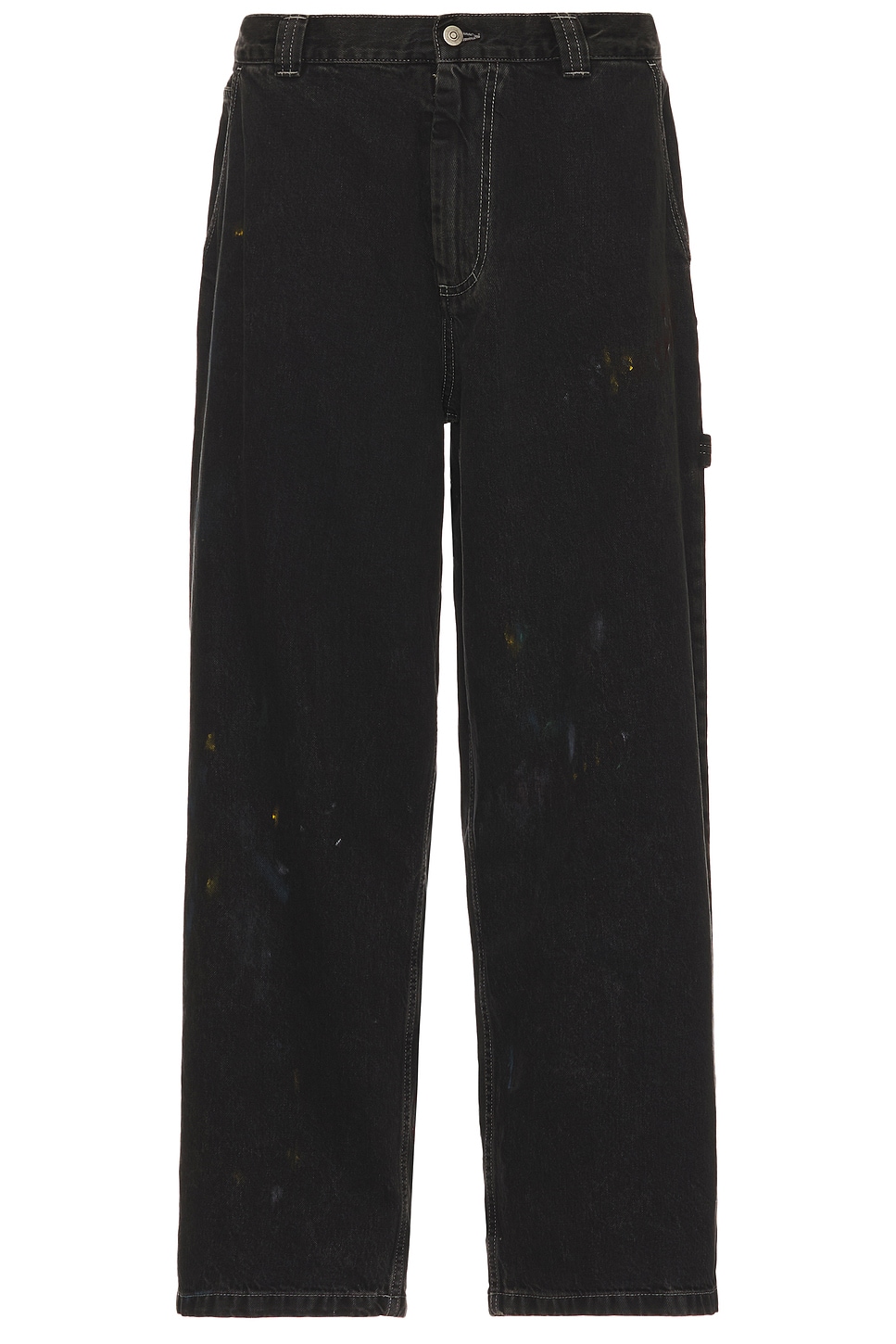 Shop Maison Margiela Pants 5 Pockets In Black