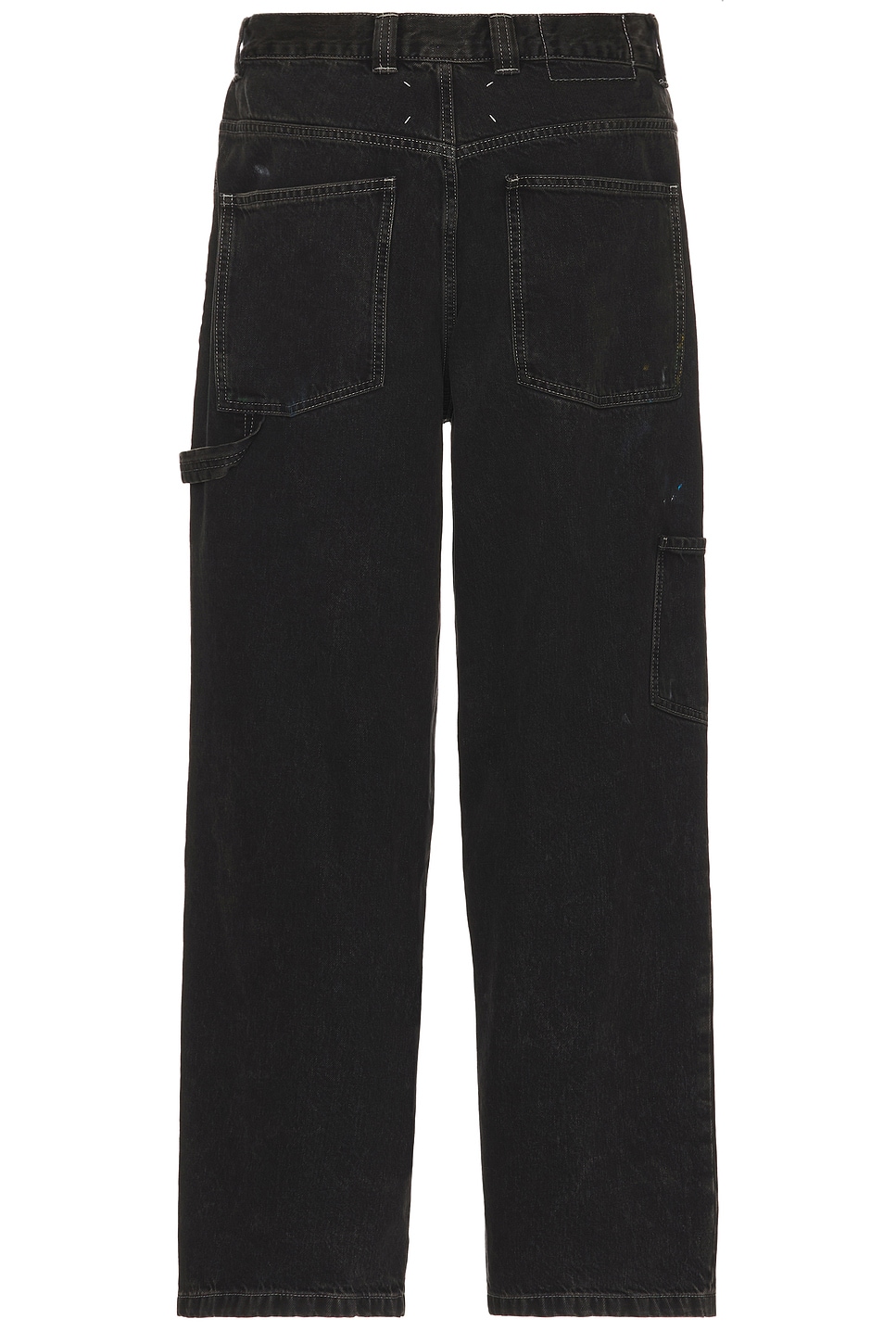 Shop Maison Margiela Pants 5 Pockets In Black