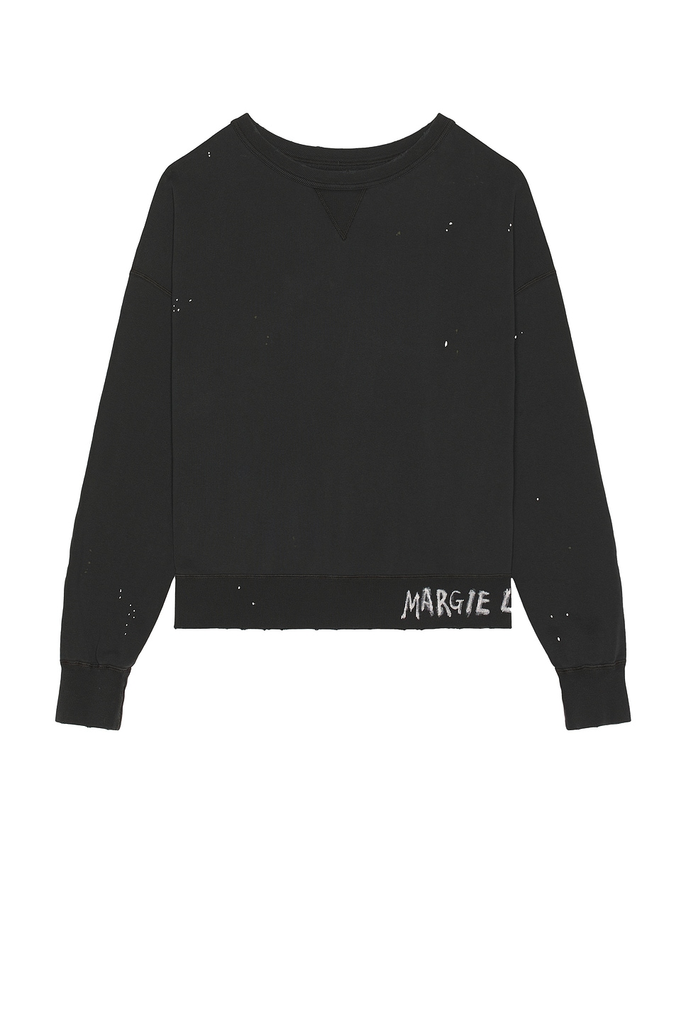 Image 1 of Maison Margiela Sweatshirt in Washed Black