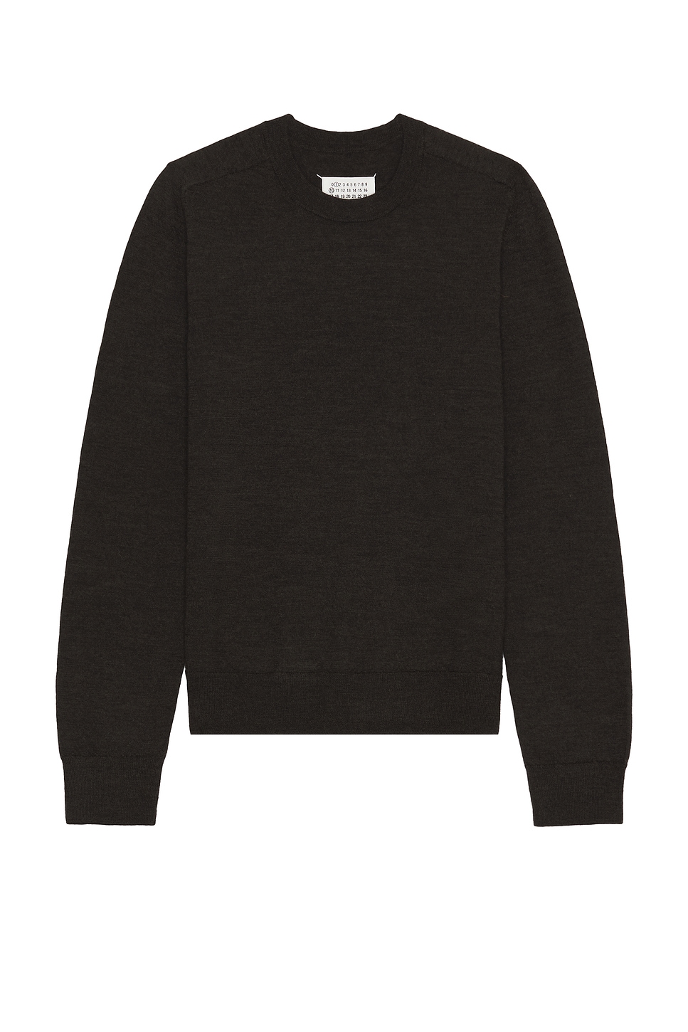 Crew Neck Sweatshirt in Brown