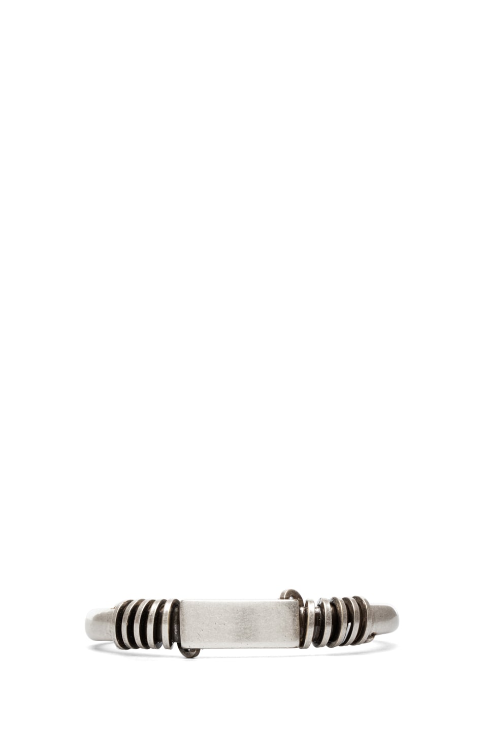 Image 1 of Maison Margiela Cuff Bracelet in Silver