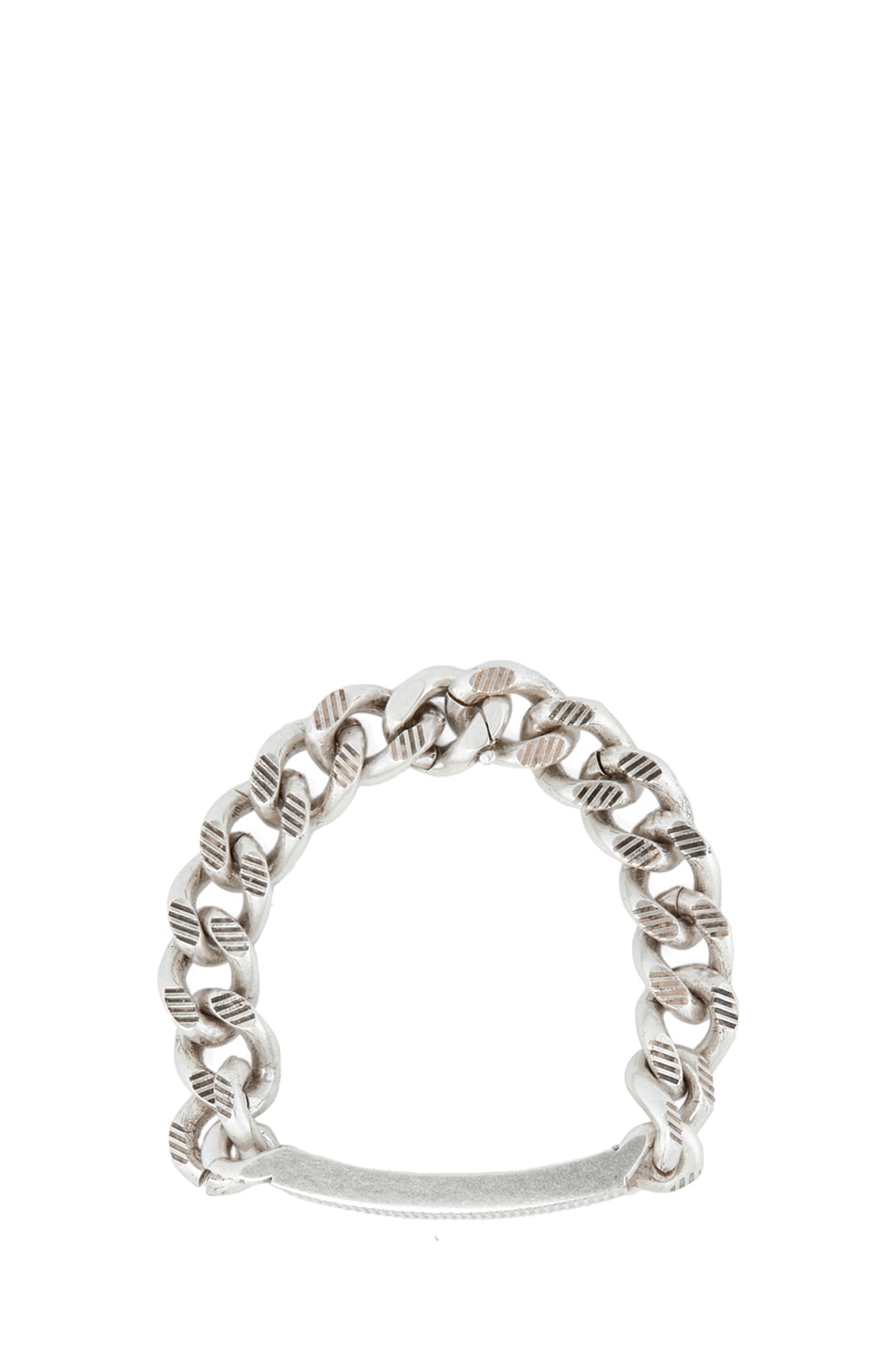 Image 1 of Maison Margiela Chain Link Bracelet in Silver