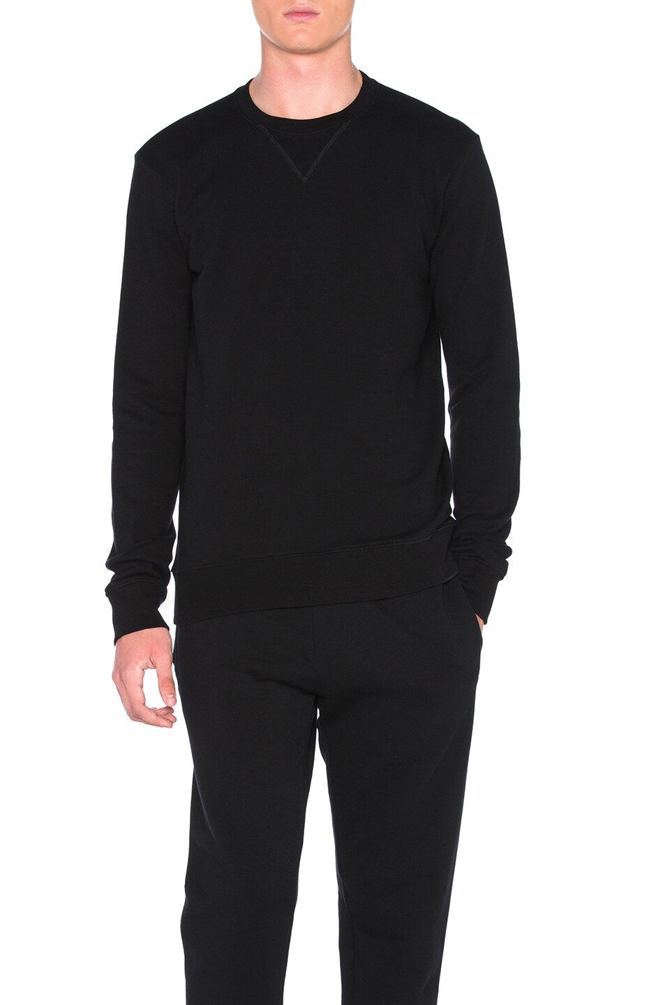 Image 1 of Maison Margiela Cotton Sweatshirt in Black