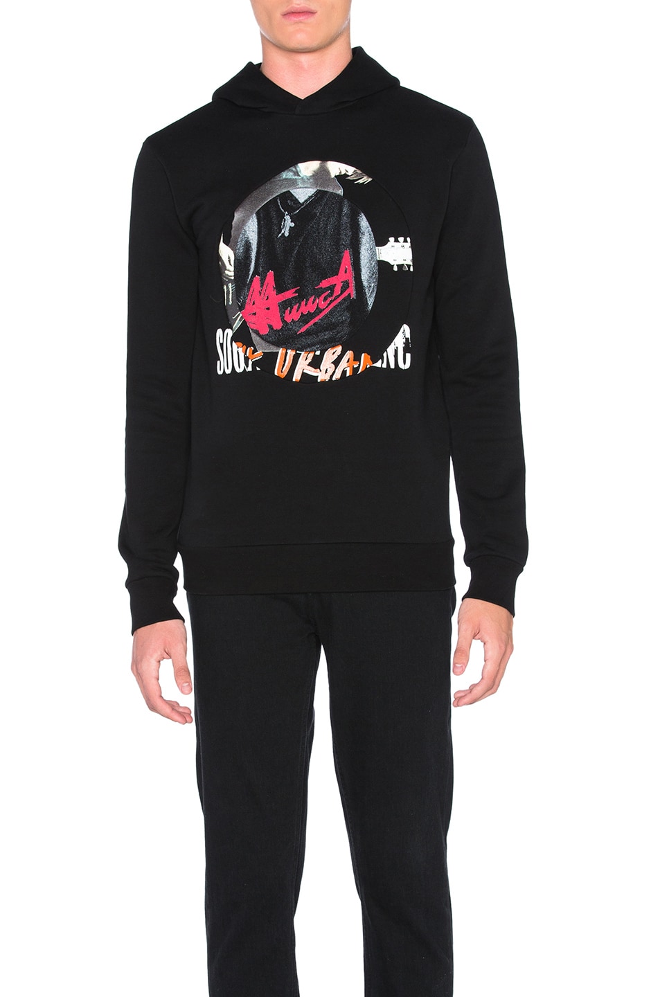 Image 1 of Maison Margiela Graphic Hoodie in Black