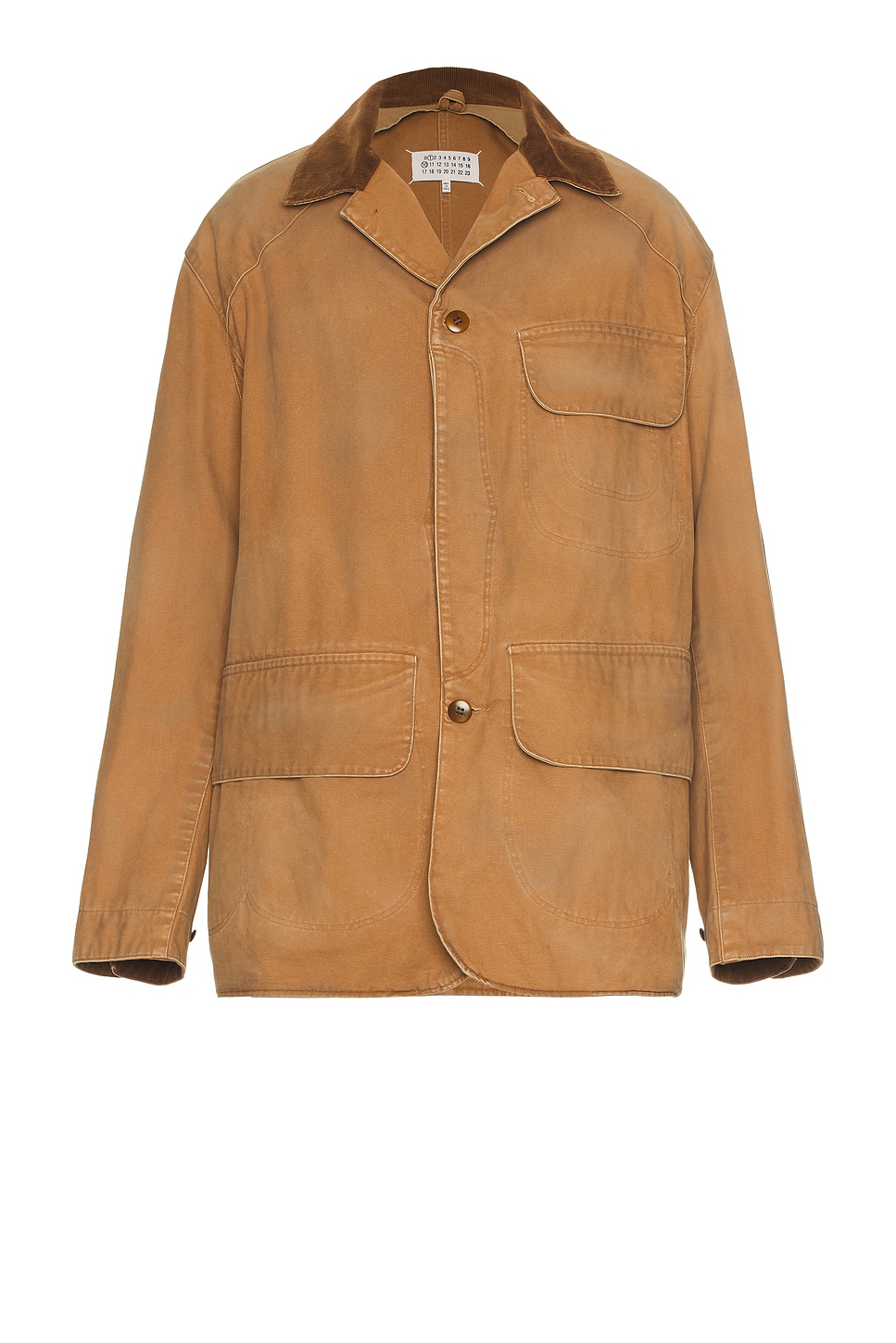 Maison Margiela Sports Jacket In Ochre