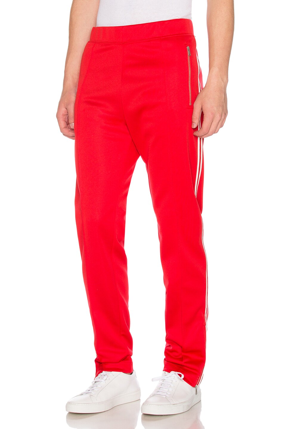 Image 1 of Maison Margiela Polyester Track Suit in Red