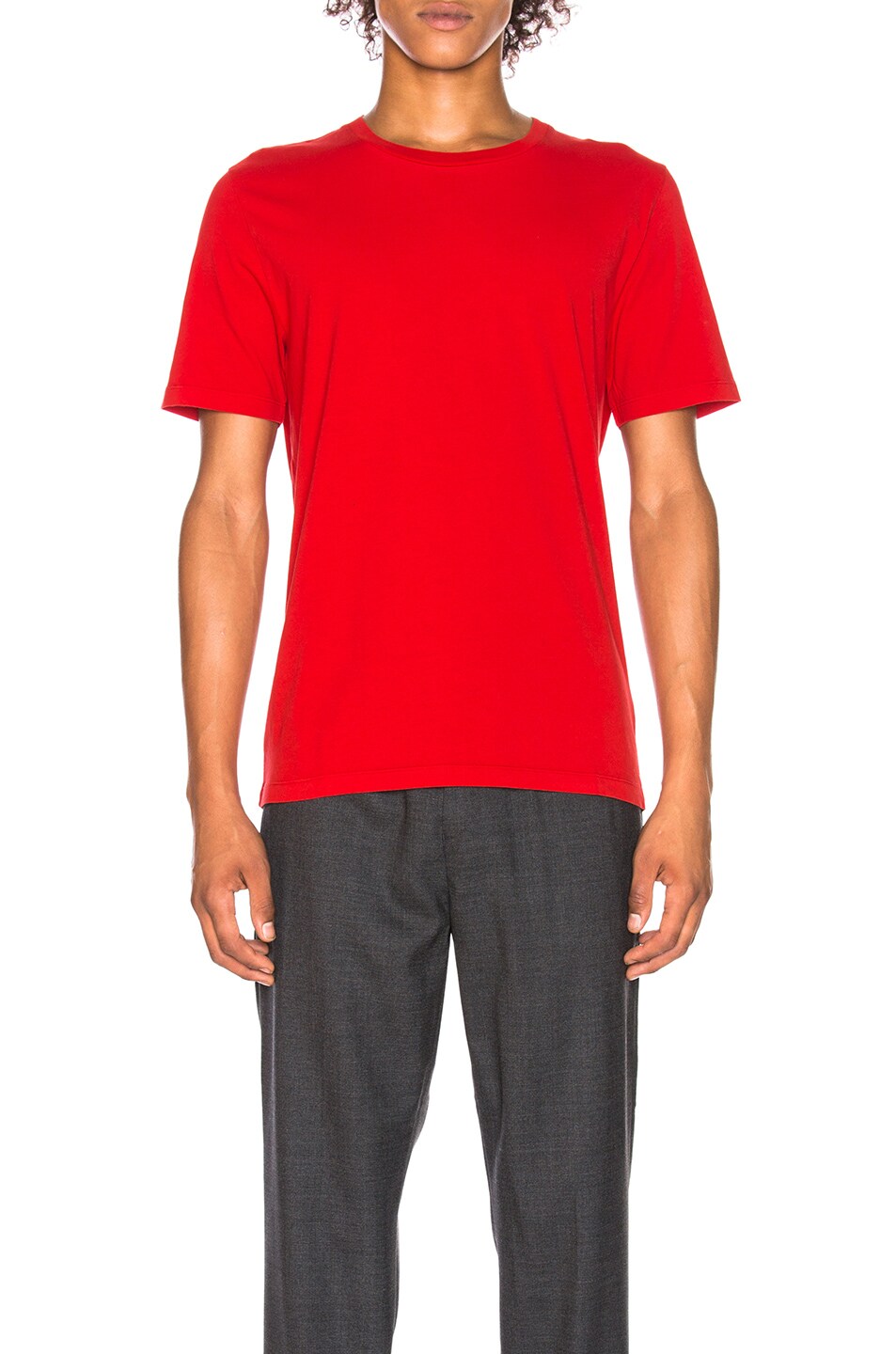 Image 1 of Maison Margiela Garment Dyed Tee in Red
