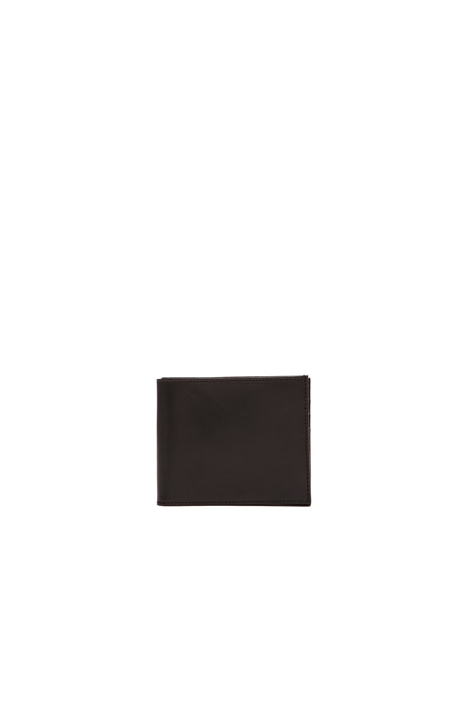 Image 1 of Maison Margiela Leather Billfold Wallet in Black