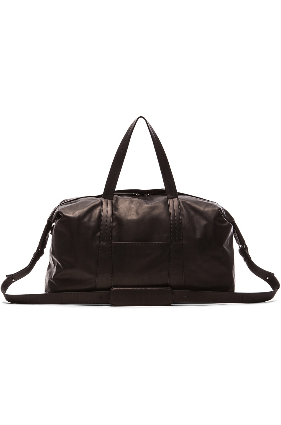 Image 1 of Maison Margiela Calf Leather Duffel Bag in Black