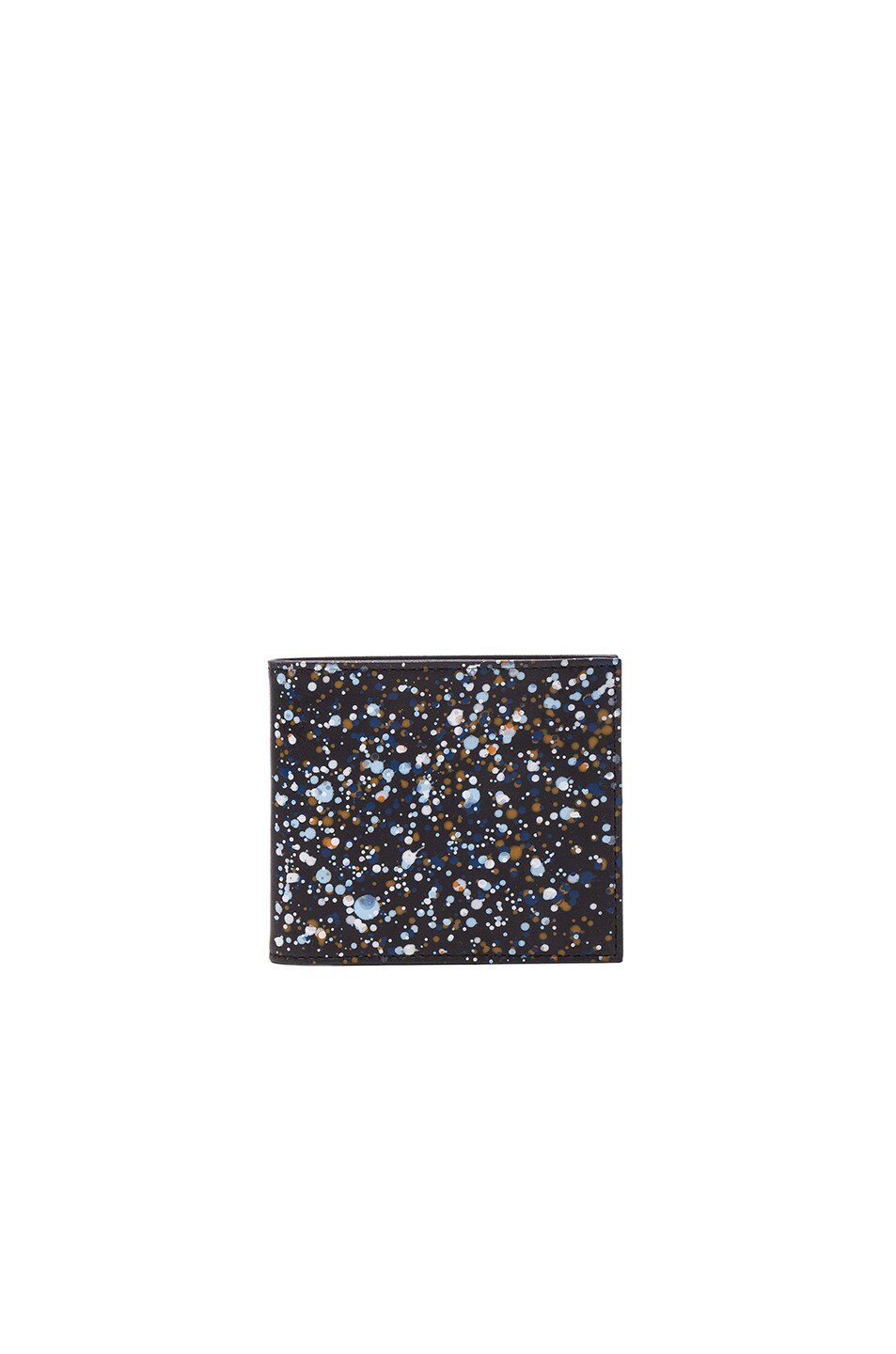 Image 1 of Maison Margiela Pollock Effect Billfold Wallet in Black