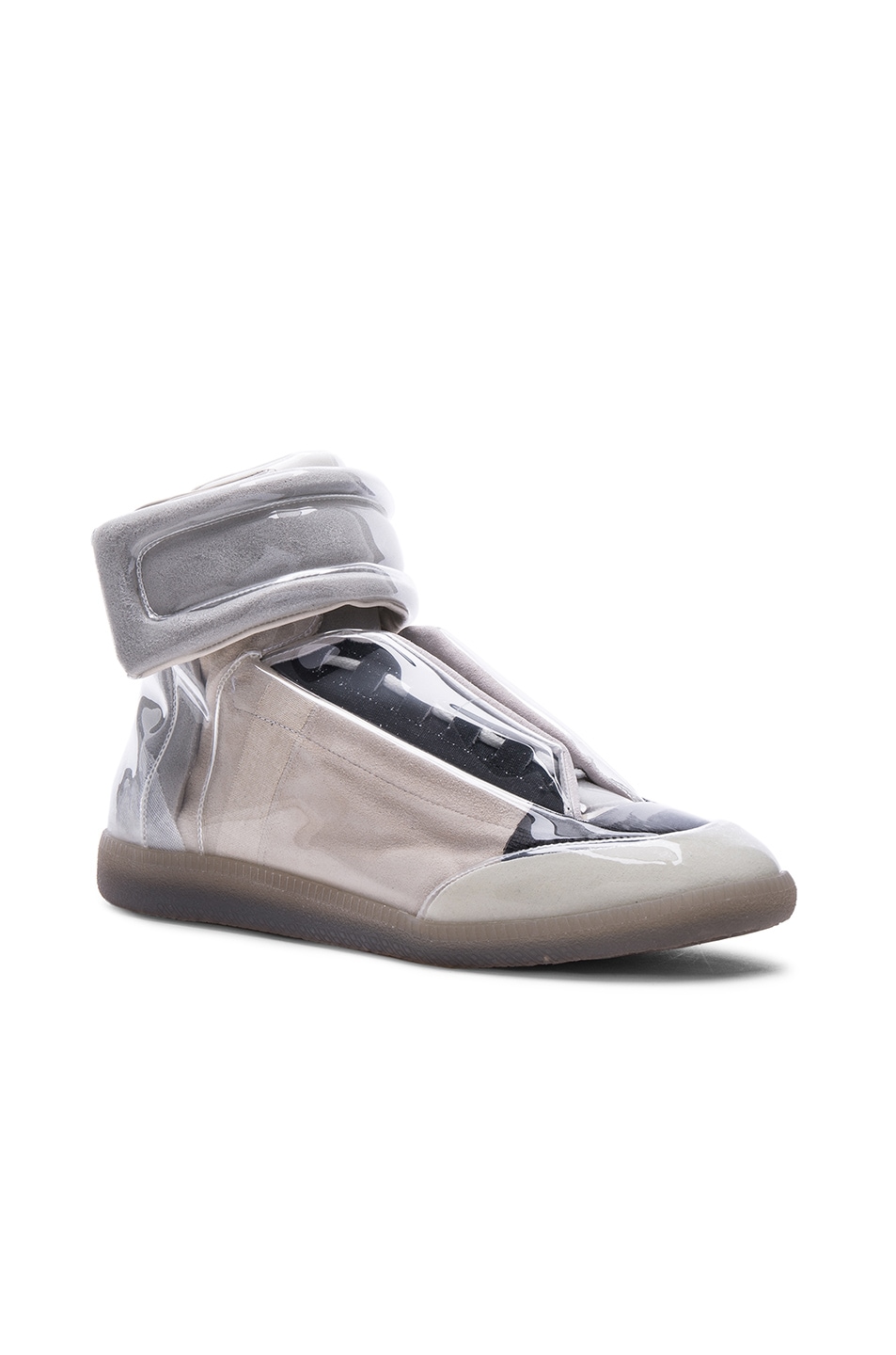 Image 1 of Maison Margiela Future High Top Sneakers in Transparent