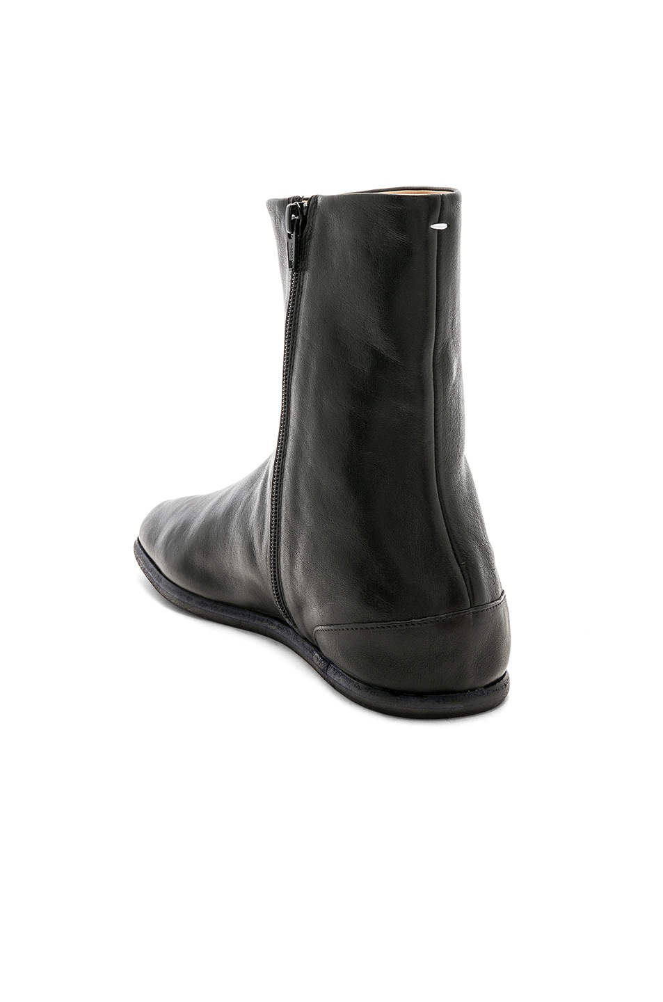 custom leather tabi boots