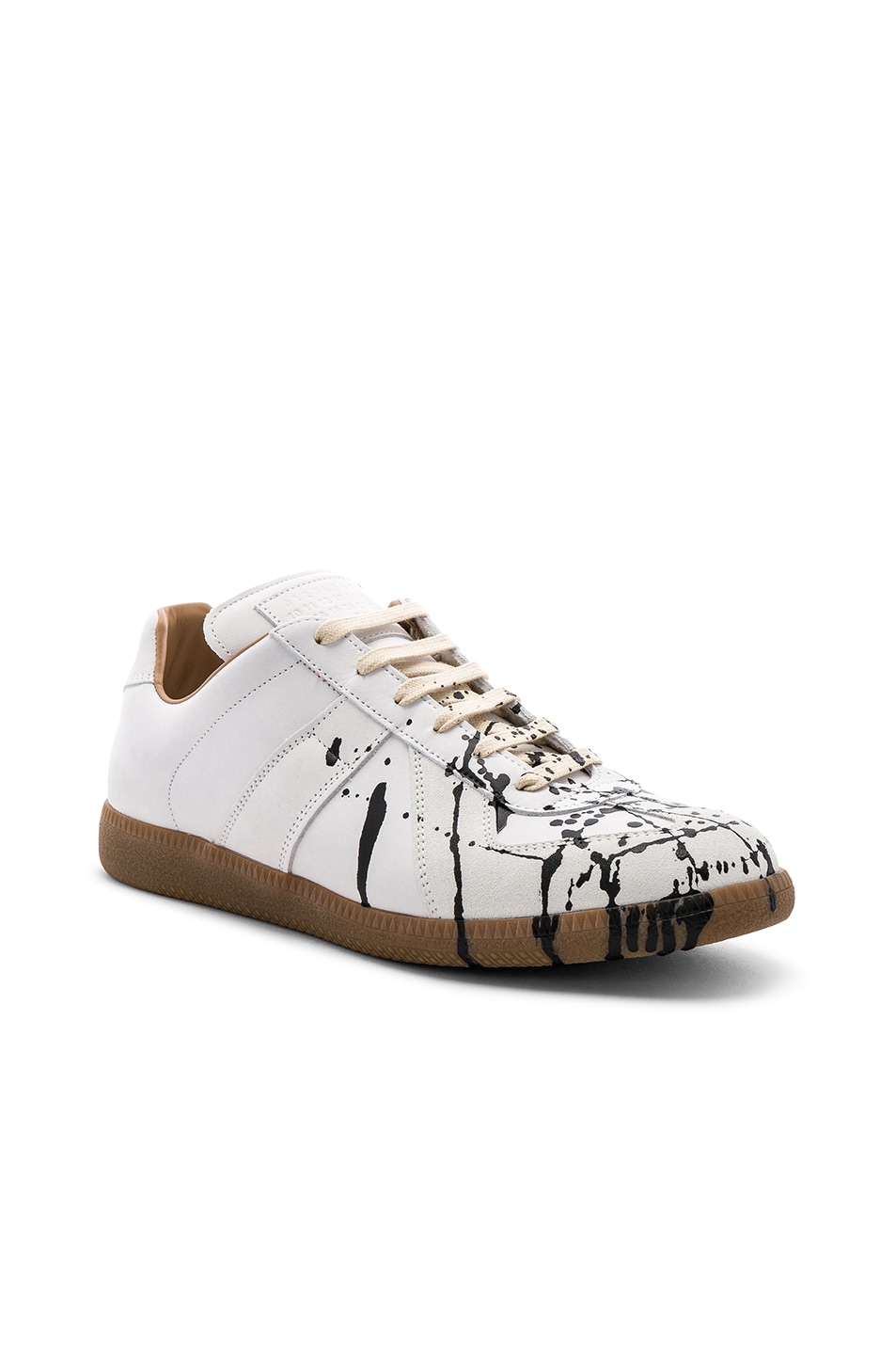 Image 1 of Maison Margiela Painter Low Top in White & Black