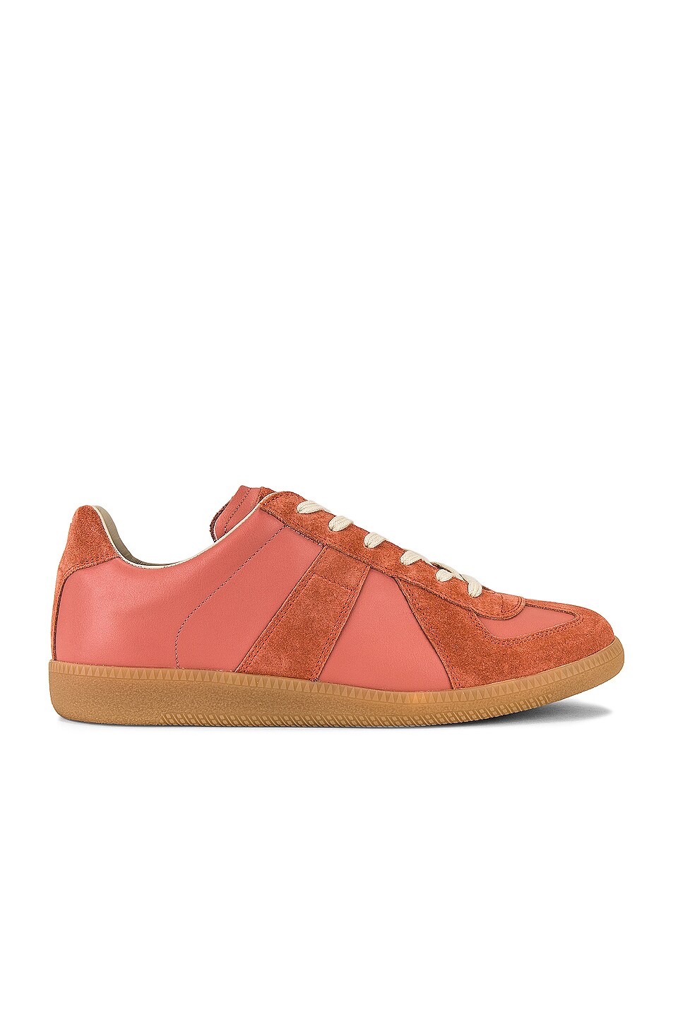 Image 1 of Maison Margiela Replica Low Top Sneakers in Coquille & Arabesque