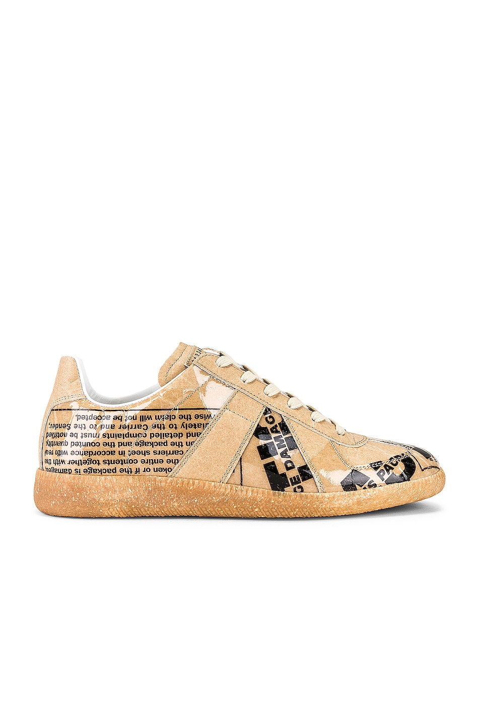Image 1 of Maison Margiela Replica Low Top Sneakers in Natural