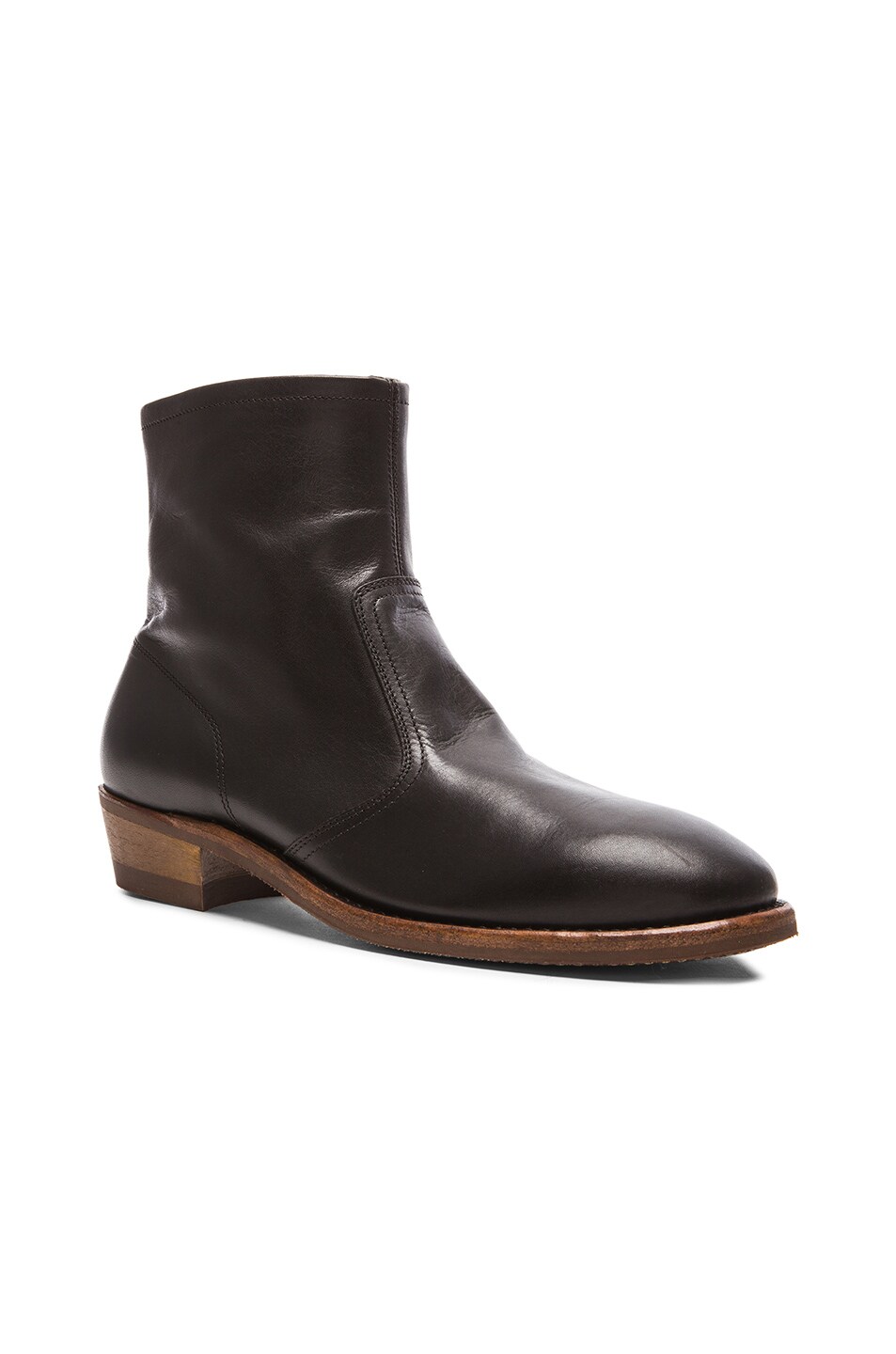 Image 1 of Maison Margiela Replica Leather Boots in Black