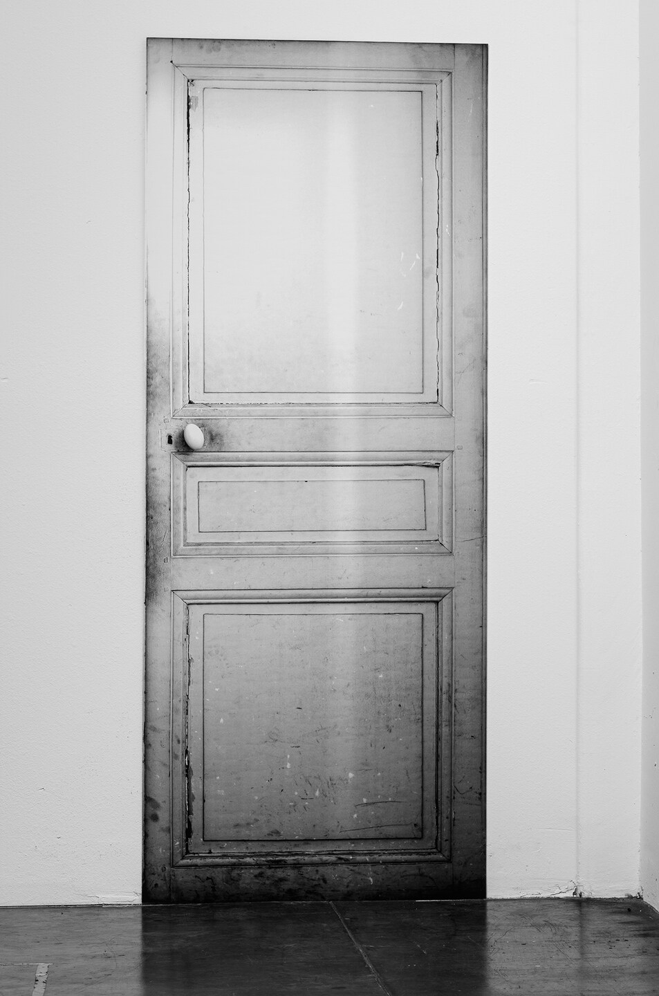 Image 1 of Maison Margiela Francaise Door Adhesive in Black & White