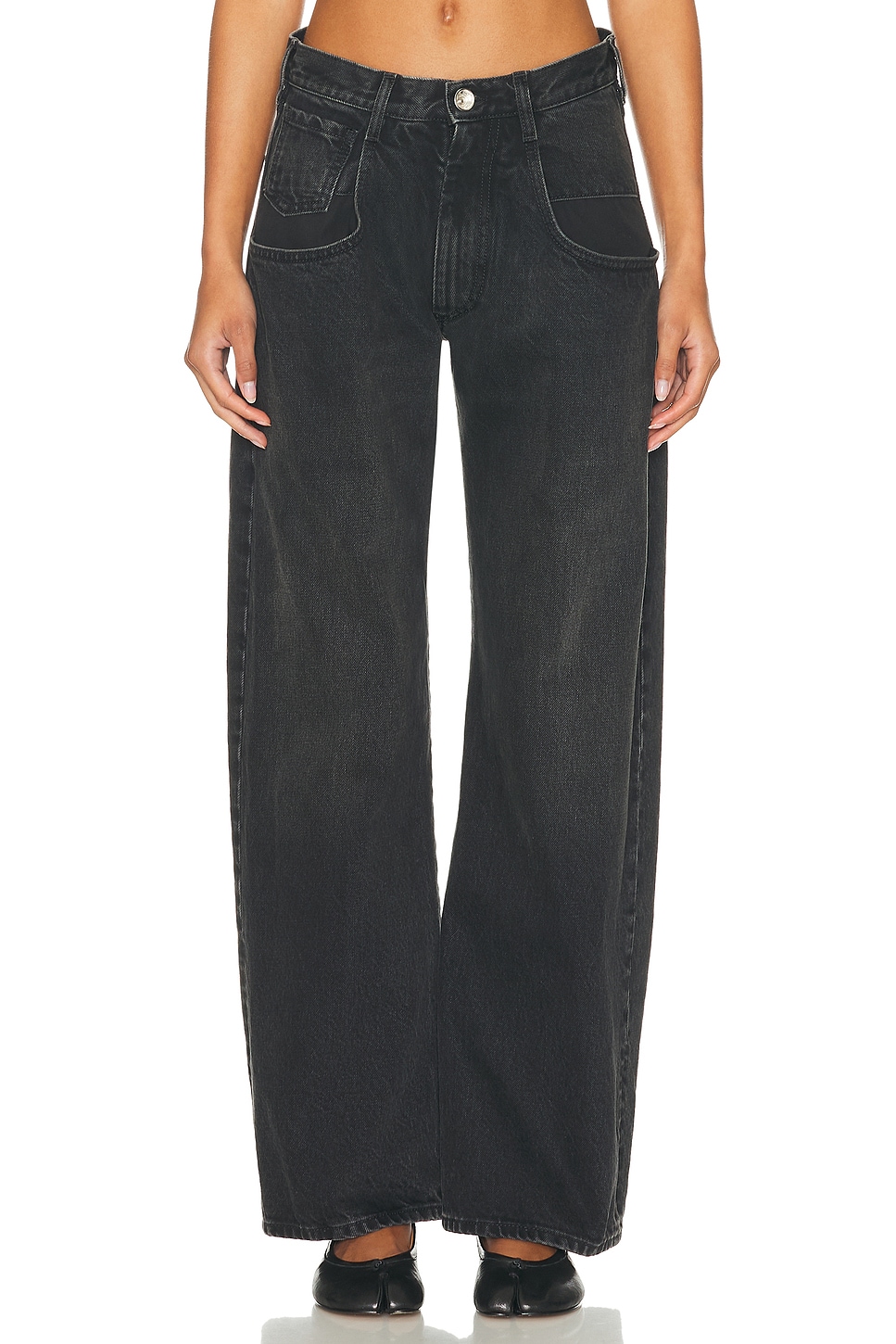 Image 1 of Maison Margiela Wide Leg in Black