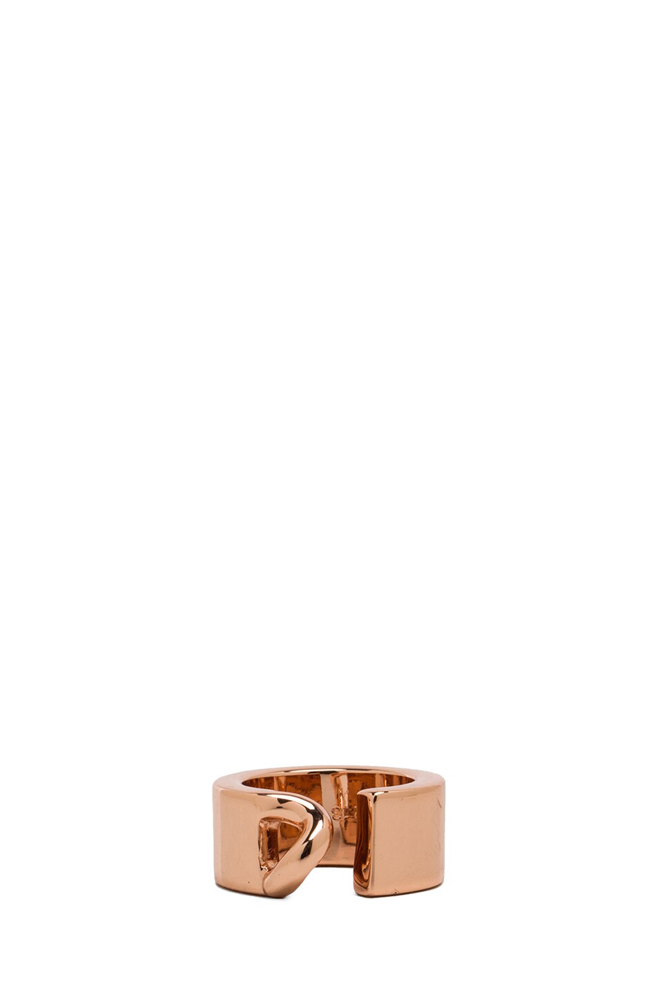 Image 1 of Maison Margiela Finger Ring in Rose Gold