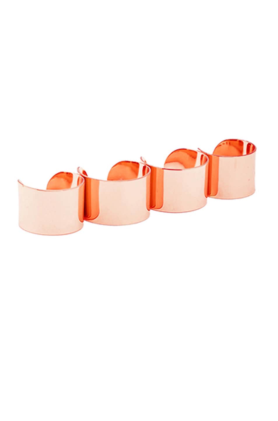Image 1 of Maison Margiela Ring Set in Pink Gold