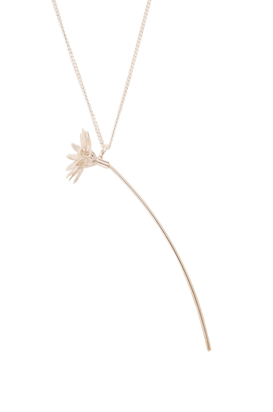 Image 1 of Maison Margiela Daisy Necklace in Silver