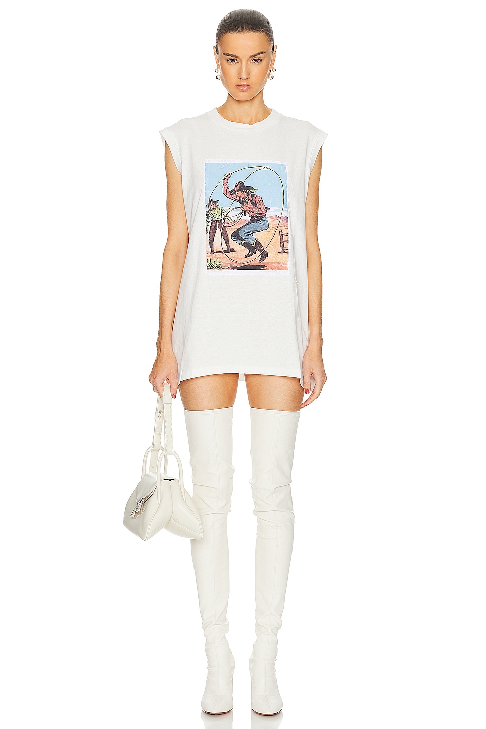 Image 1 of Maison Margiela Rodeo T Shirt in Off White