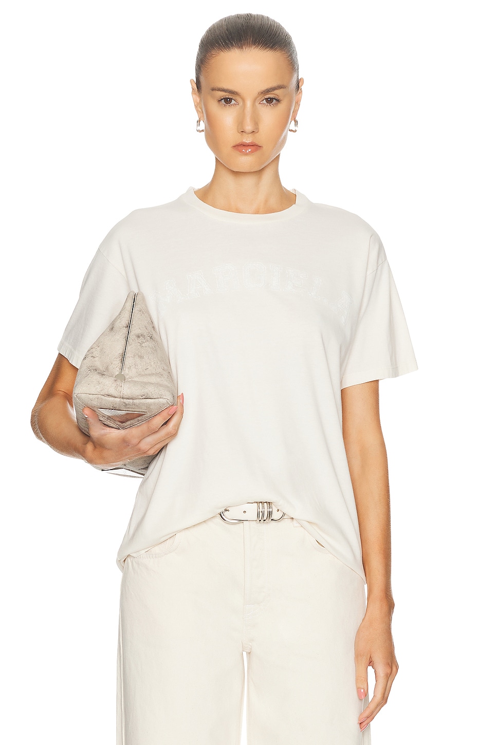 Image 1 of Maison Margiela T-shirt in Off White