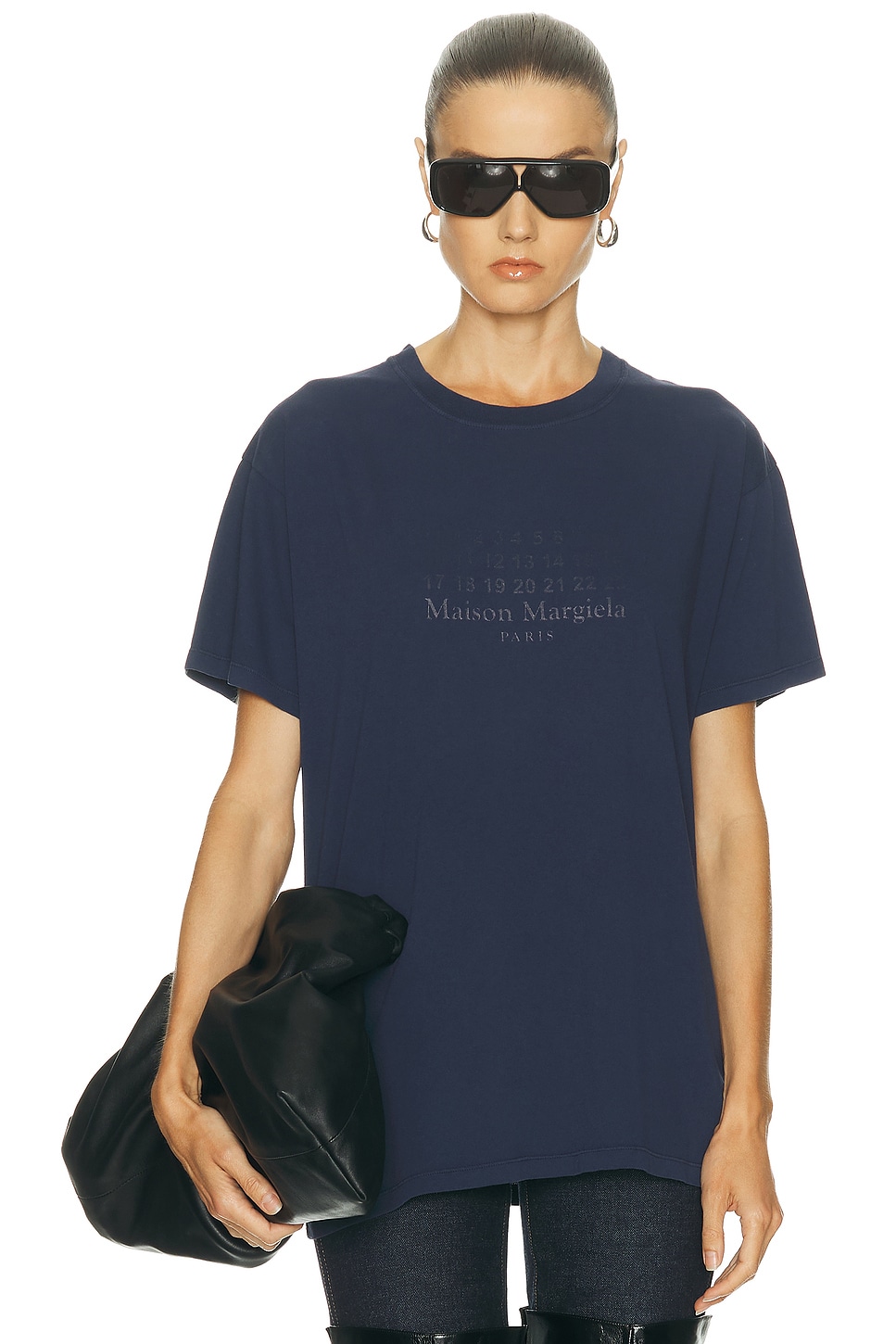 Maison Margiela T-shirt In Blue
