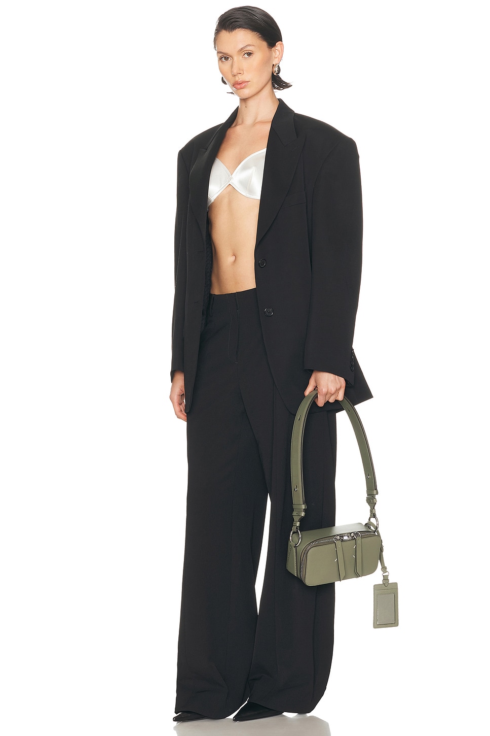 Maison Margiela Small Doll Camera Bag In Brown