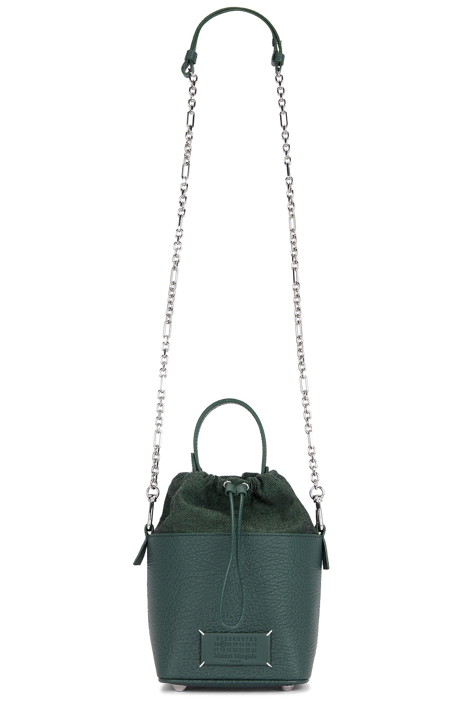 Maison Margiela Small 5ac Bucket Bag In Green