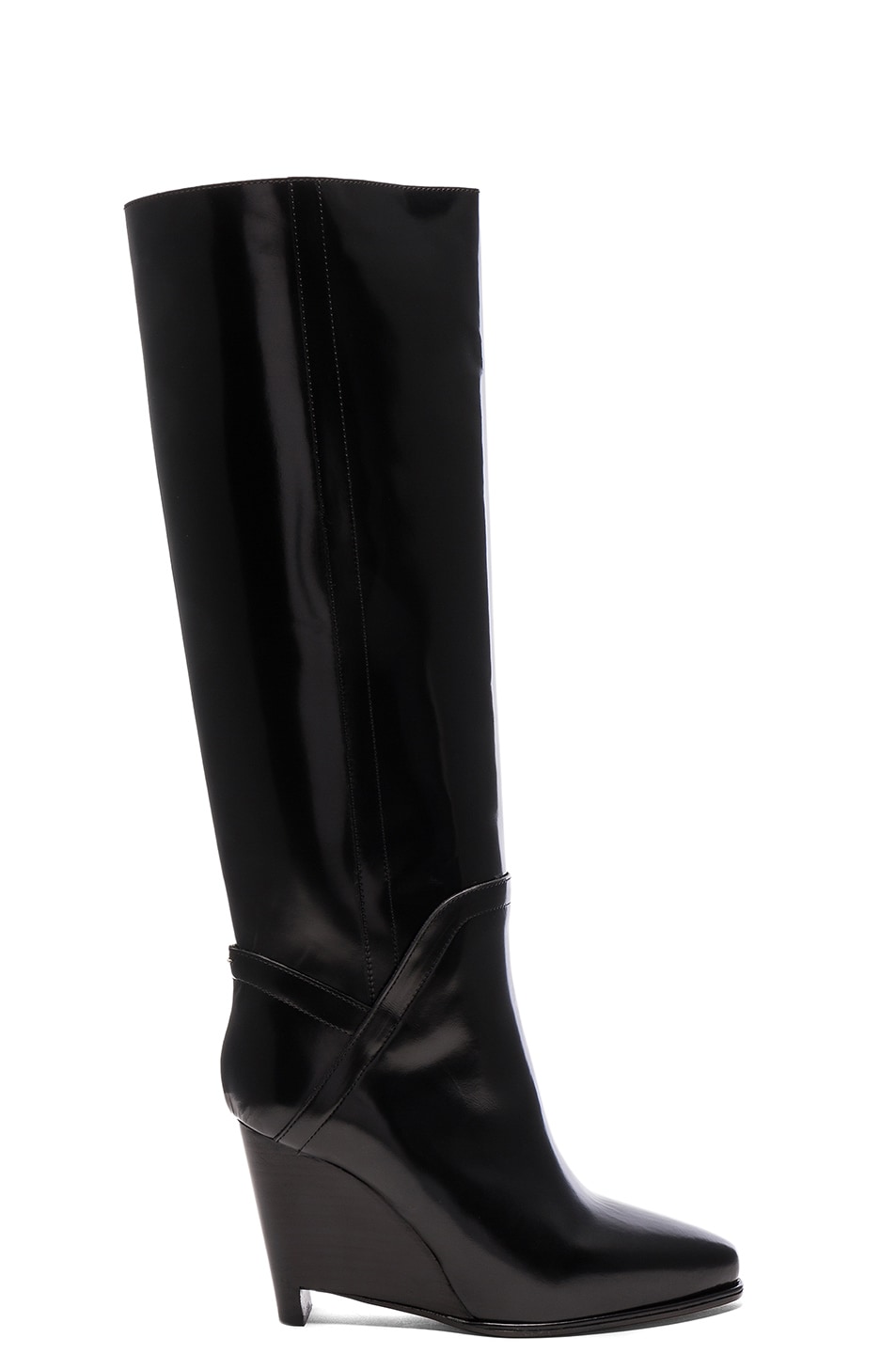 Image 1 of Maison Margiela Leather Boots in Black