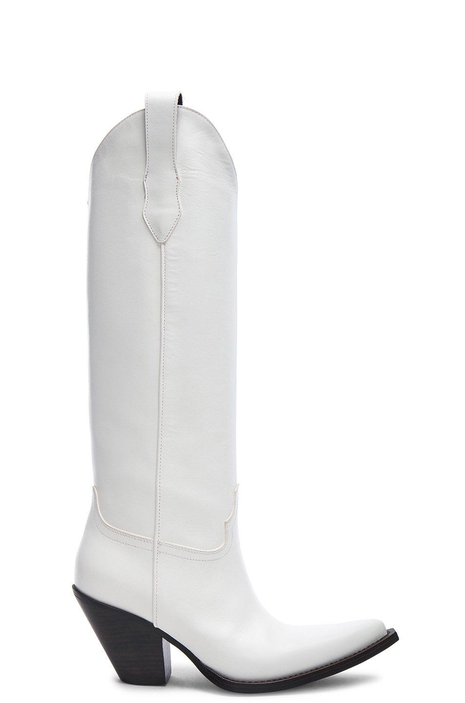 Image 1 of Maison Margiela Leather High Mexas Boots in White